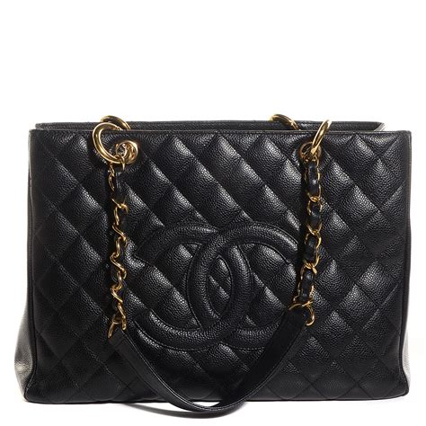 CHANEL Caviar Quilted Grand Shopping Tote GST 